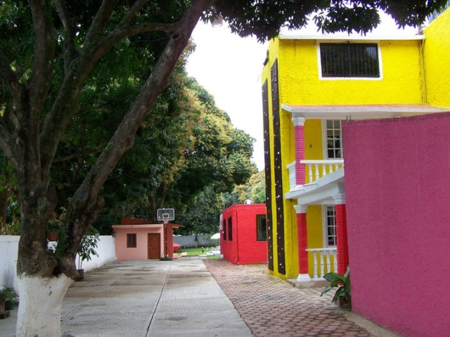 Pared vertical de escalada